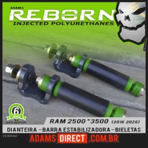 Dodge - Ram - 2500 3500 - REBORN - Dianteira - 02 Bieletas - Lift 2" - Polyurethane - PU - 4x4 - off road - expedições   2016 2017 20198 2019 2020 2021 2022 2023 2024 2025 2026 - Image 3