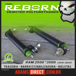 Dodge - Ram - 2500 3500 - REBORN - Traseira - 02 Bieletas - Lift 2" - Polyurethane - PU - 4x4 - off road - expedições   2016 2017 20198 2019 2020 2021 2022 2023 2024 2025 2026