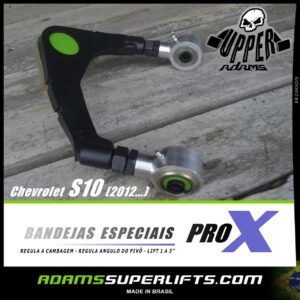 Chevrolet - S10 - UPPER ADAMS  - PRO X - Dianteira - 02 Bandejas Especiais- Lift de 1 a 3"  - Regulagem de cambagem - Reposicionamento de Pivo - Kit Lift ate 75mm - Lift 7,5 cms - 4x4 - Suspensão Off Road - 2012 2013 2014 2015 2016 2017 2018 2019 2020 2021 2022 2023 (cópia) - Image 2