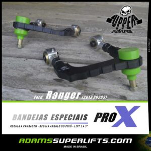 Ford - Ranger - UPPER ADAMS - PRO X - Dianteira - 02 Bandejas Especiais- Lift de 1 a 3"  - Regulagem de cambagem - Reposicionamento de PivoKit Lift 75mm - Lift 7,5 cms - 4x4 - Suspensão Off Road - 2013 2014 2015 2016 2017 2018 2019 2020 2021 2022 202320 (cópia) - Image 9