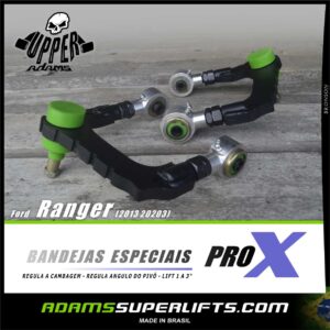 Ford - Ranger - UPPER ADAMS - PRO X - Dianteira - 02 Bandejas Especiais- Lift de 1 a 3"  - Regulagem de cambagem - Reposicionamento de PivoKit Lift 75mm - Lift 7,5 cms - 4x4 - Suspensão Off Road - 2013 2014 2015 2016 2017 2018 2019 2020 2021 2022 202320 (cópia) - Image 7